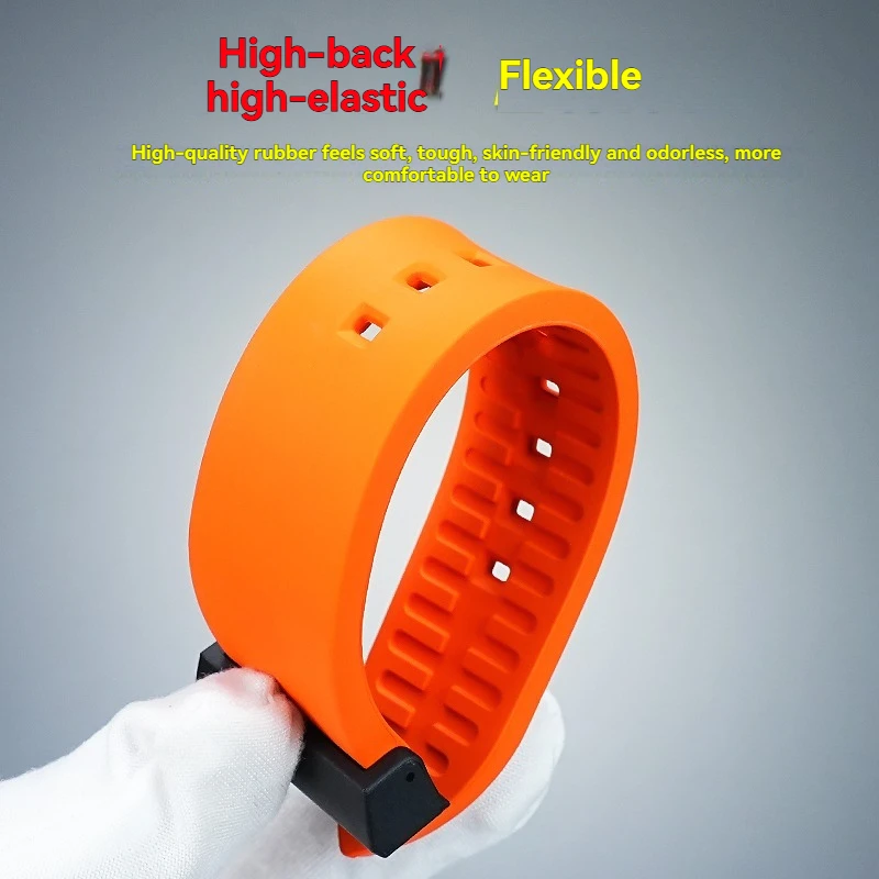 Upgraded Silicone Watch Strap for Casio G-SHOCK GPR-H1000 (3554) | Cat Man Series Replacement Resin Rubber Watchband view 6