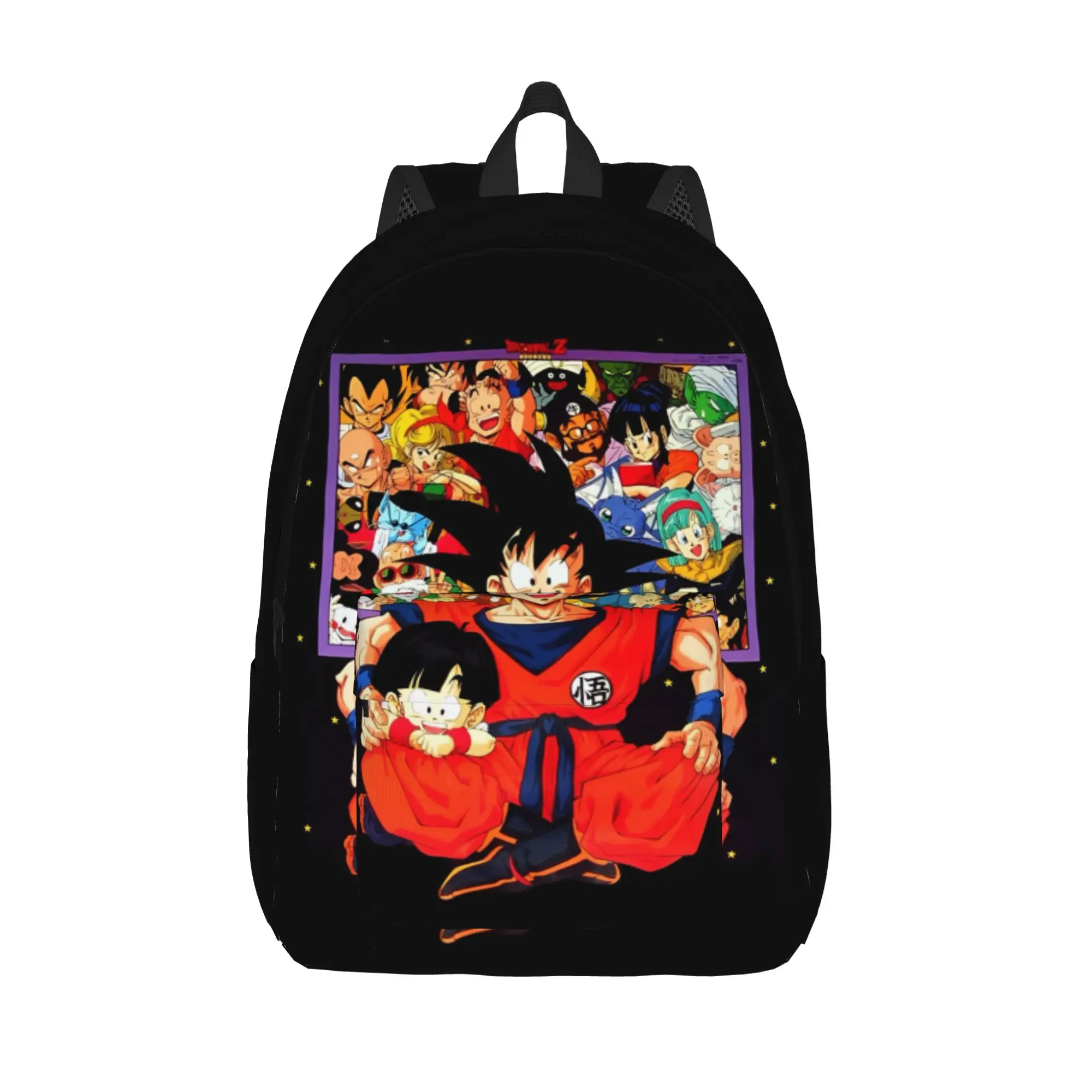 dragon goko dragonballz dragonball  Fashion Backpack Outdoor High School Work Daypack for Men Women Laptop Computer Canvas Bags