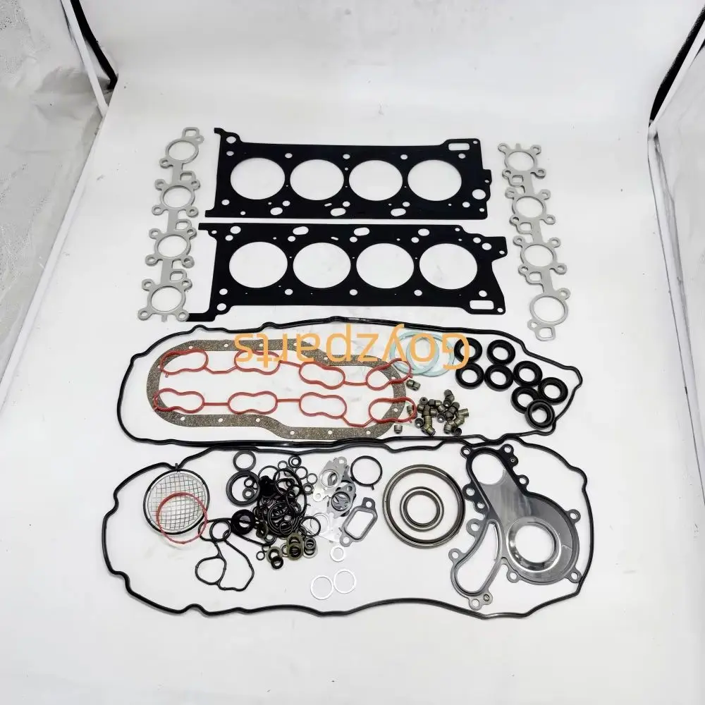 

3UR 3URFE 3URFBE 04112-38153 04112-38150 Engine Full gasket set for Toyota Land Cruiser Tundra Sequoia Lexus LX 570 5.7L