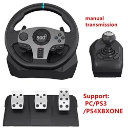900 Degree Game Steering Wheel Computer Games Console Host Machine Driving School Learn Simulator Play Racing Car Gameing Rocker