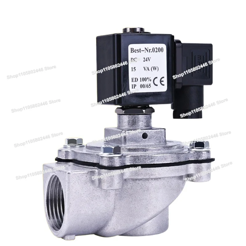 Electromagnetic Pulse Valve 24v Bag Dust Collector 6 Minutes Injection DMF-Z-20/25 Right Angle Type 1 Inch, Pulse Solenoid Valve