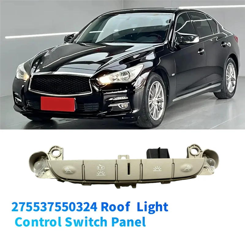 

275537550324 Dome Light Lamp Roof Overhead Console Reading Light Map Lamp Car Ceiling Light Control Switch Panel