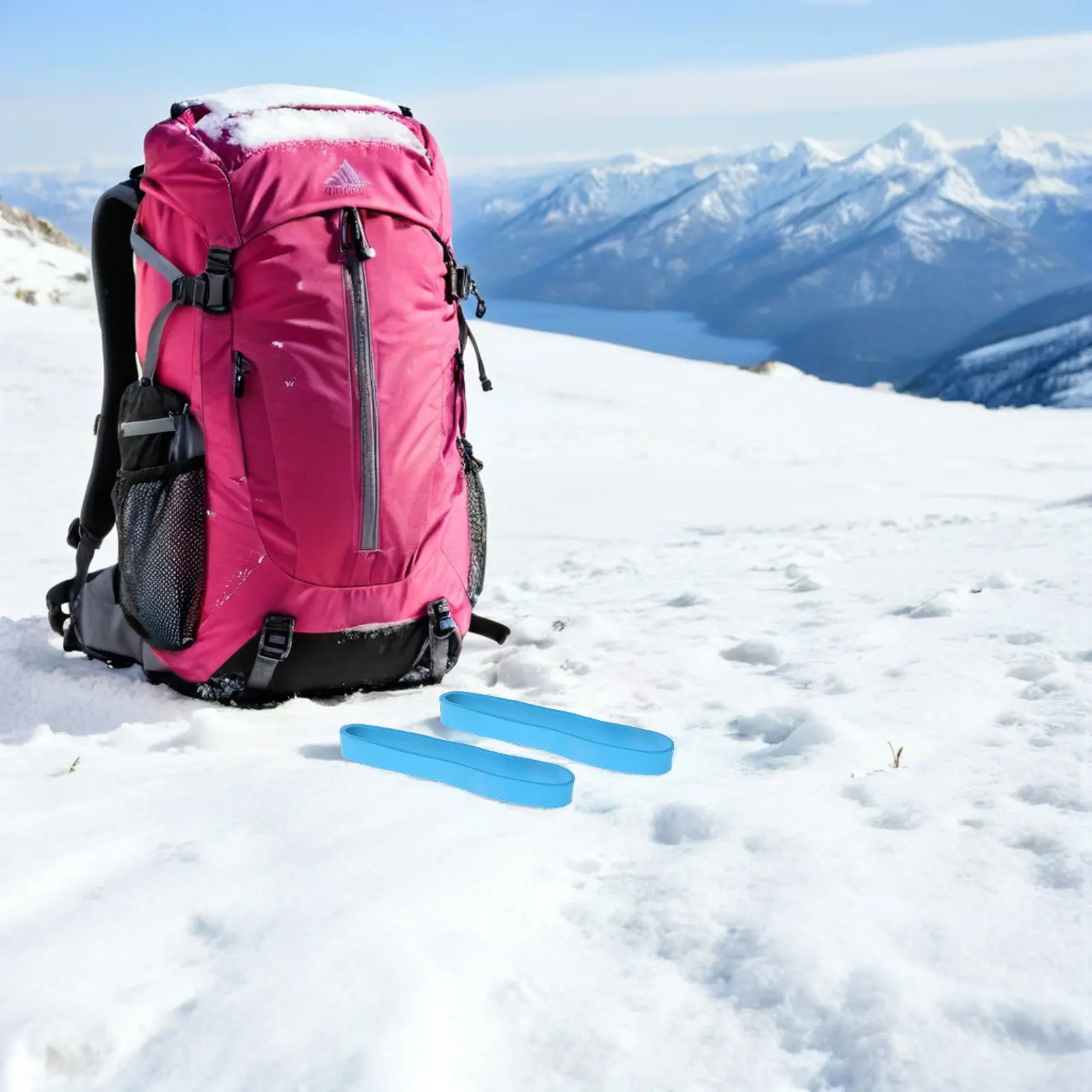 

30Pcs Snowboard Brake Retainers Tough Ski Boot Carrier Strap Secure Transport for Skiing Snowboarding Adventures
