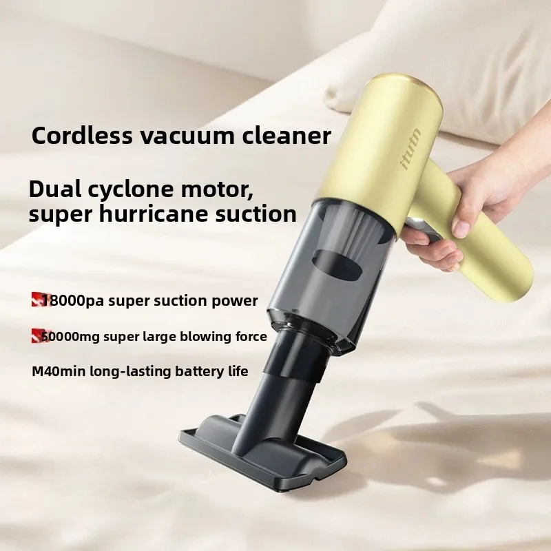 Wireless Handheld Mini Vacuum High Suction Home Cleaner for Pet Hair Sofa Carpet Curtain