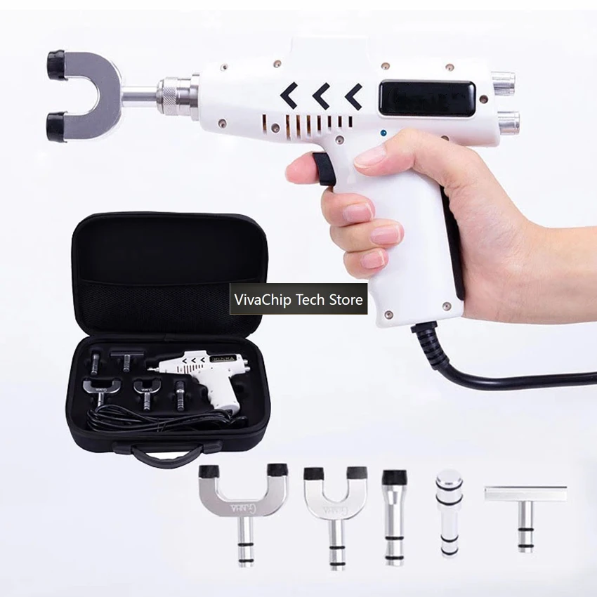 VivaCTSpine Chiropractic 750N Chiropractic Adjusting Instrument /Impulse Adjuster Electric Correction Gun Activator Cervical Mas