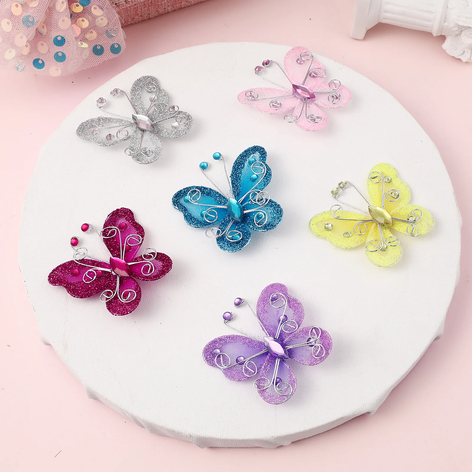 

36pcs Fake Wedding Party Home Decoration Butterflies Butterfly Centerpieces Realistic Butterflies Set