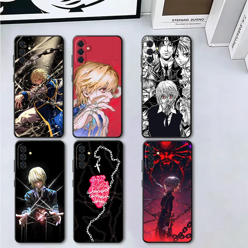 Hunter X-Hunters Kurapika Soft Phone Case for Samsung A17 A37 A57 A16 A26 A36 A56 A15 A25 A35 A55 A14 A24 A34 A54 A13 A33 A53 Bl