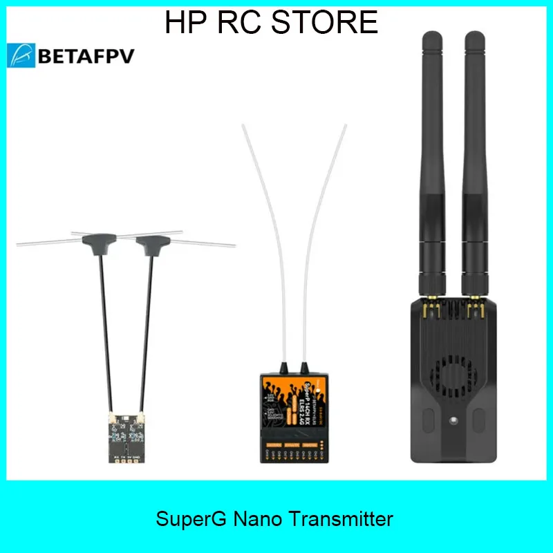 BETAFPV SuperG Transmitter Dual-Frequency Diversity Transmit Power ELRS V3.3 2.4Ghz ISM For SuperD SuperP Receiver Spare Parts
