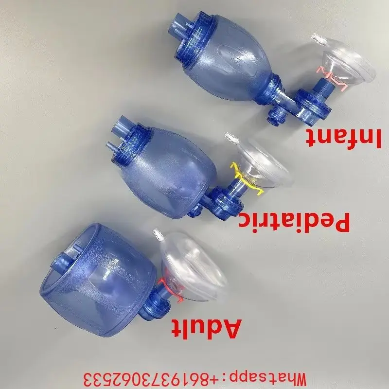 

Pediatric Infant Adult Medical PVC Manual Resuscitator Ambu Bag