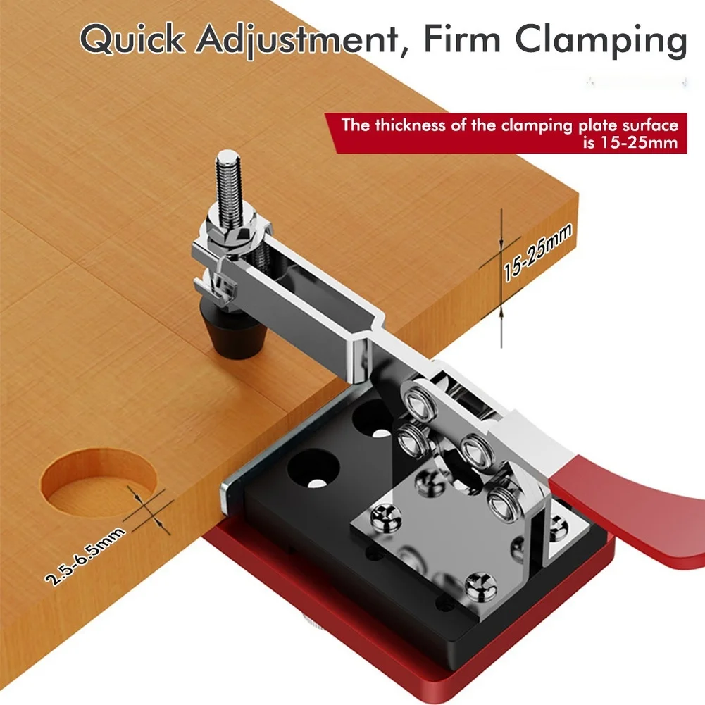 35mm Hinge Hole Opener Cabinet Door Drilling Jig Adjustable Positioning Tool Woodworking Drilling Assistant