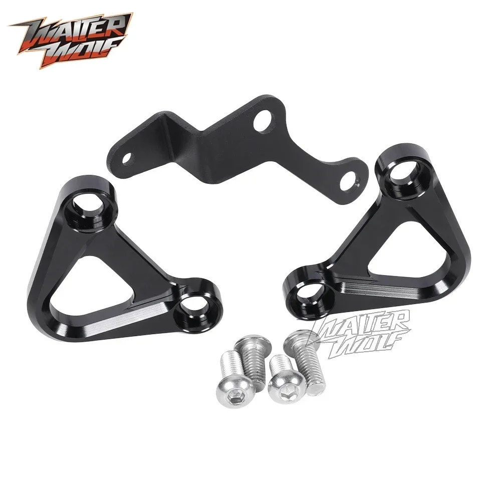 MT-10 MT-09 Passenger Footrest Footpeg Blanking Plate Support For YAMAHA Tracer 900 /GT MT09 MT10 XSR 900 FZ/FJ/MT 09 10 /SP - Image 5