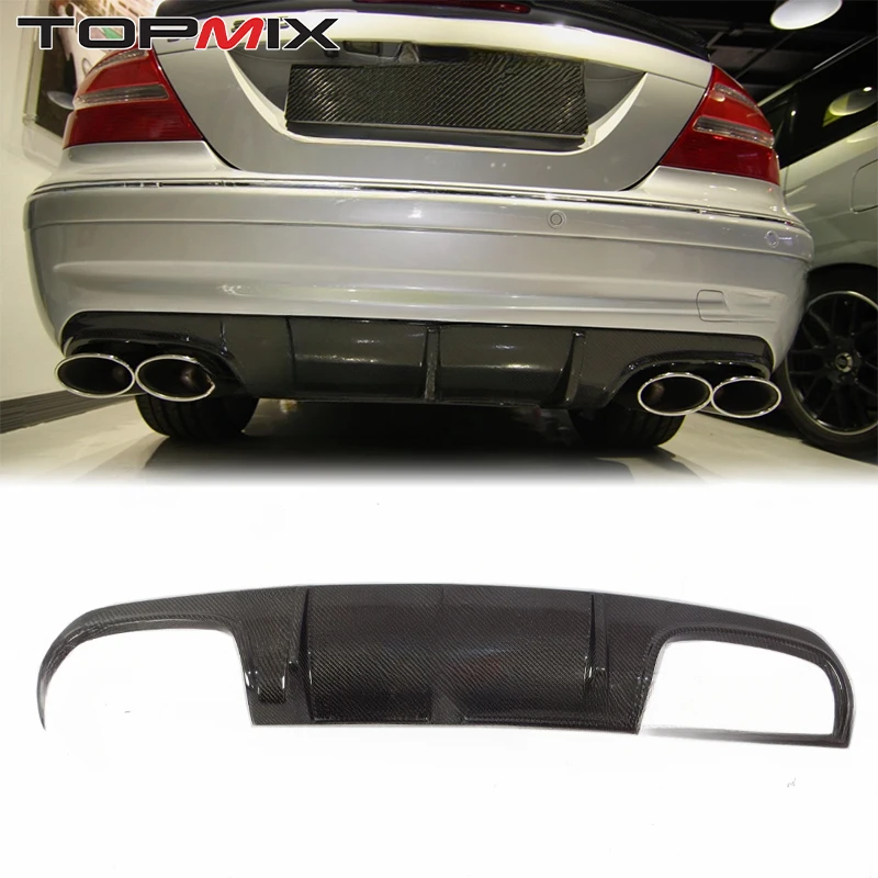 

Новая нижняя накладка на задний бампер из карбона для Mercedes-Benz W209 CLK320 CLK63 AMG, детали для тюнинга/модернизации