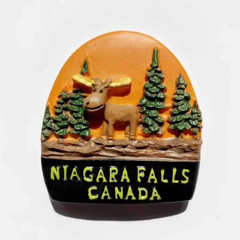 Canada Souvenirs Niagara Falls Fridge Magnets Wedding Gifts Elk Vancouver Refrigerator Stickers Home Decor