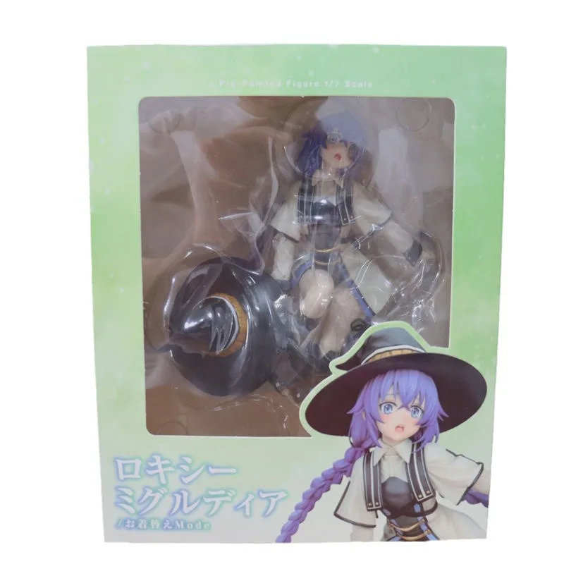 18 سنتيمتر أنيمي الشكل التناسخ روكي فستان المشهد العالم الآخر الساحر زخرفة نموذج هدية الكريسماس #6