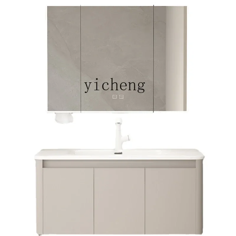 

XL Bathroom Cabinet Wash Basin Cabinet Combination Integrated Ceramic Basin Washbasin Cabinet Washstand