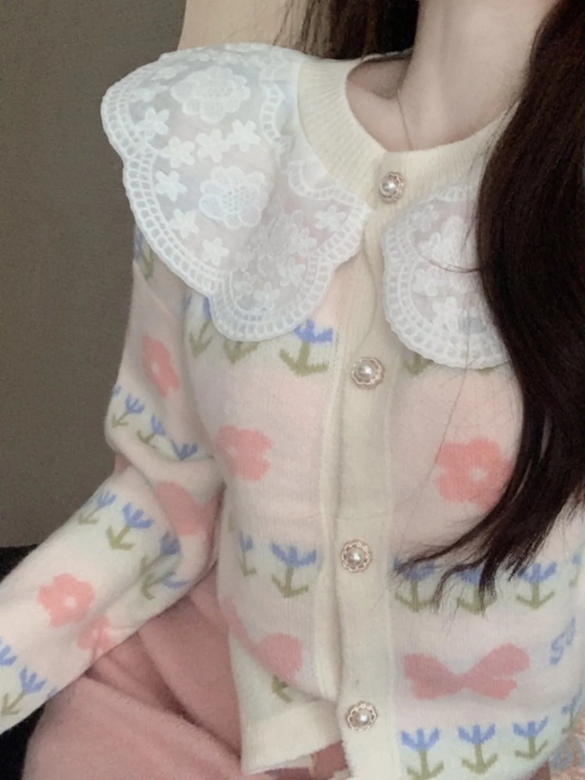 

Sweaters Jumpers Cardigans Womens Femme Oversize Fair Isle Punk Trim Sporty Preppy Christmas Holiday Festive Winter Theme Cozy