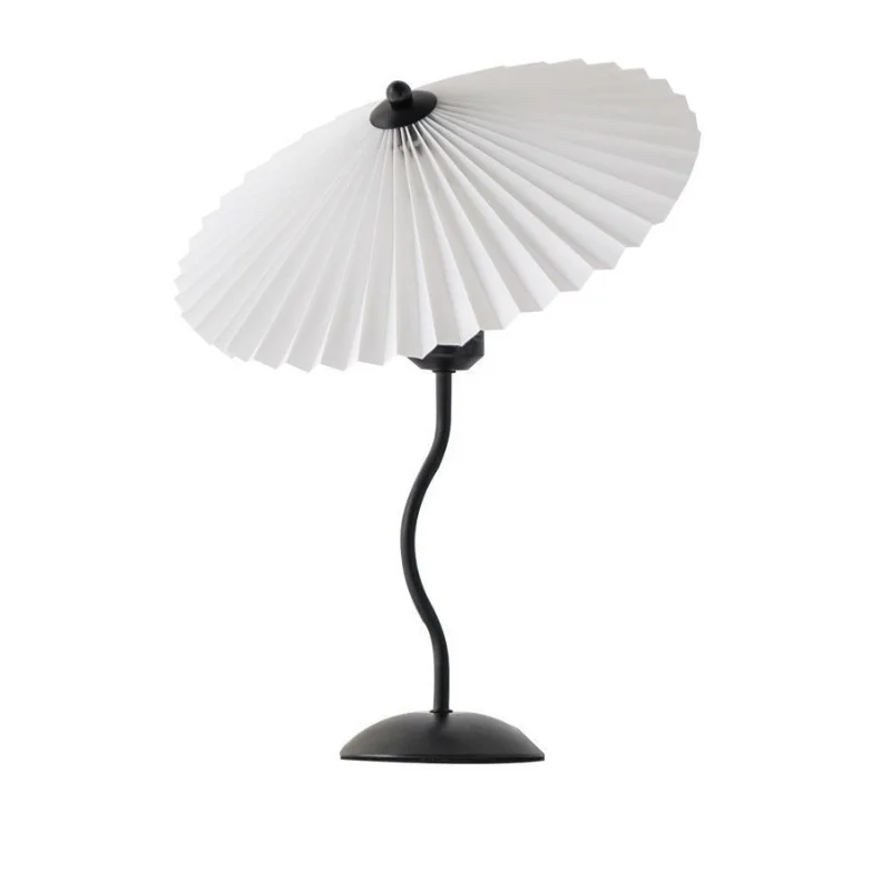 

Bedroom bedside breastfeeding night light, girl decoration, eye protection pleated desk lamp, dimmable