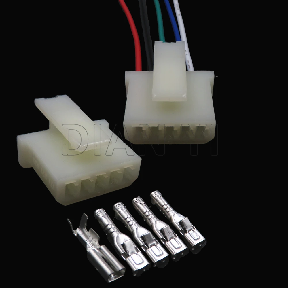 1 Set 5 Way Starter Automotive Wiring Terminal Connector 171971835A Car Wire Harness Socket with Cables