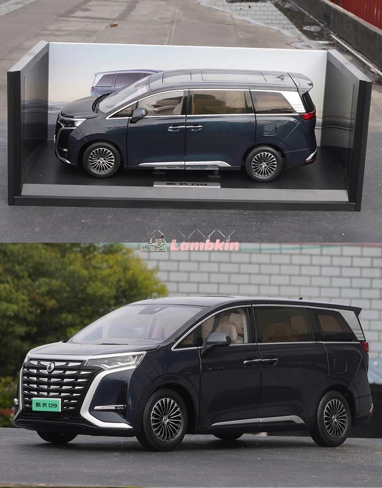 

Model Decoration 1:18 For BYD DENZA D9 Car Model New Energy Business Car MPV Alloy Simulation Car Model