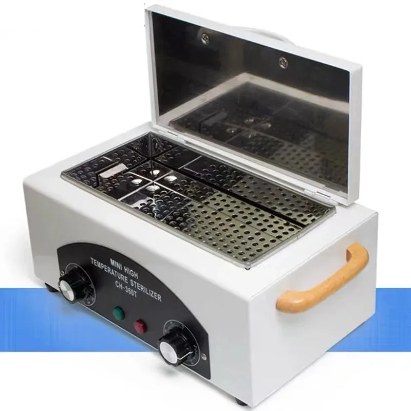 CH-360T Nail Sterilizer Hot Air Disinfection Cabinet for Hairdressing, Tattoo, Manicure Tool in Beauty Spa Manicure Sets. - Image 4