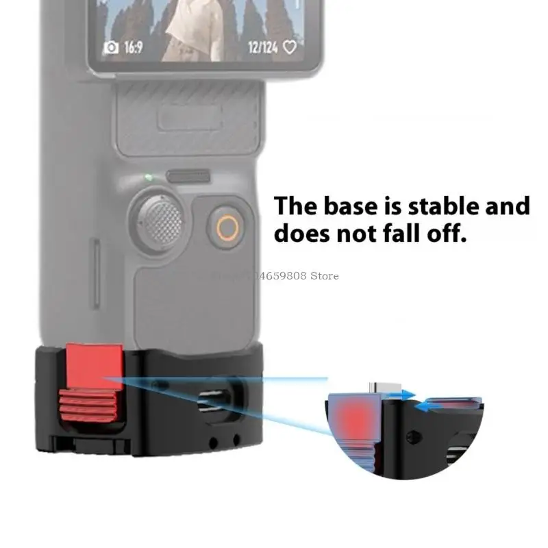 قاعدة شحن الإفراج السريع المغناطيسي لـ Pocket 3 اثنين من البطاقة فصلك سريعًا في جبل الألومنيوم مع تصميم مضاد للتناوب #3