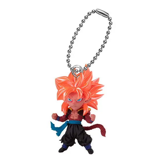 Japan Anime Dragon Ball  Anime Figures Son Goku Zarbon Gogeta UDM BURST 46 Keychain Action Figure Model Kids Toy