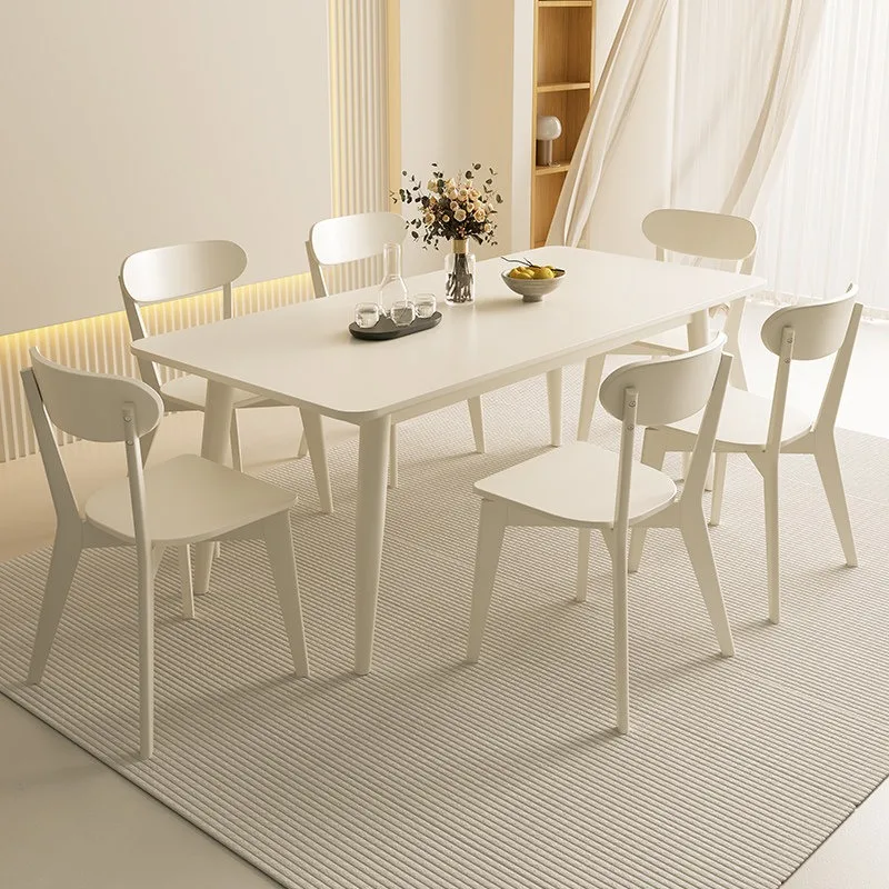 Restaurant Creative Dining Table Big Size Save Space Chinese Style Dining Table Writing Mesas De Comedor Lounge Suite Furniture