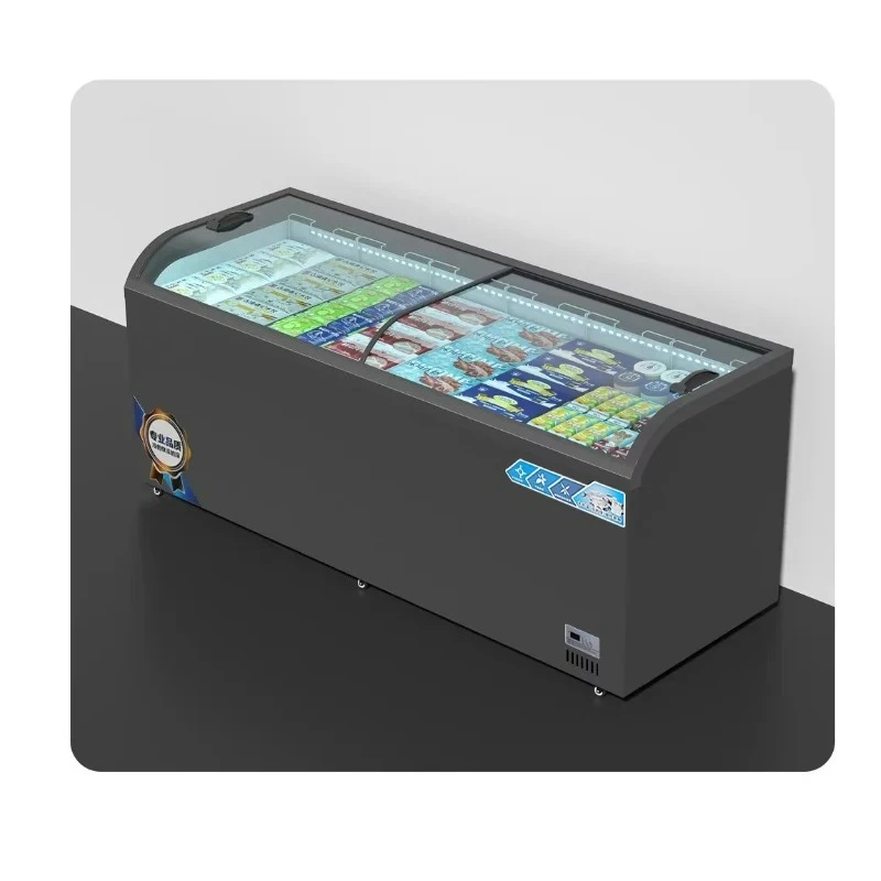 Commercial Large Capacity Free - Glass Cabinet Display review and price