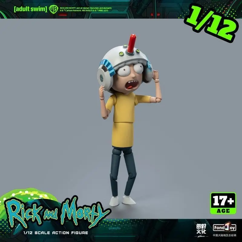 In Stock Fondjoy DC1022 1/12 Rick and Morty Action Figure Collectible Model Toys Gift for Boys