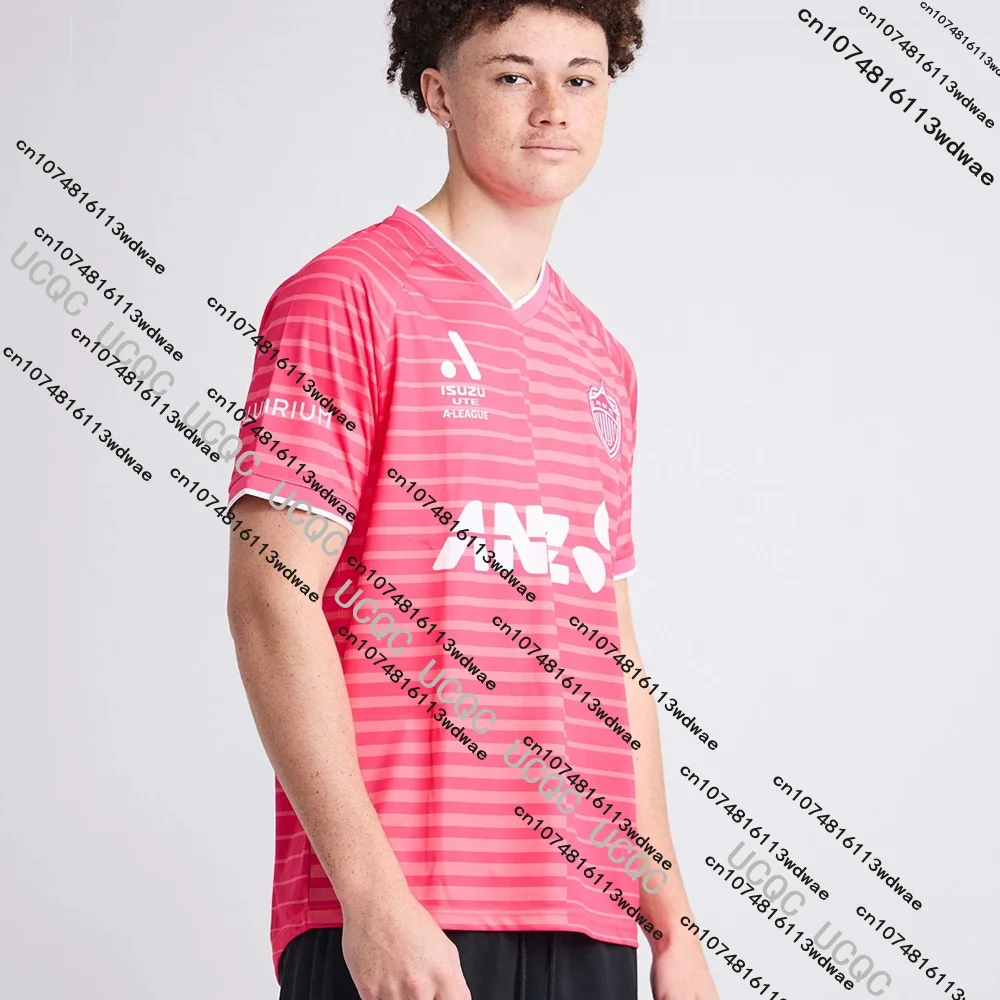 أستراليا 2025/2026 جديد سوبر لكرة القدم جيرسي أوكلاند ثلاثية الأبعاد مطبوعة سريعة الجافة قمصان كرة القدم تي شيرت الرجال الرياضة التدريب جيرسي