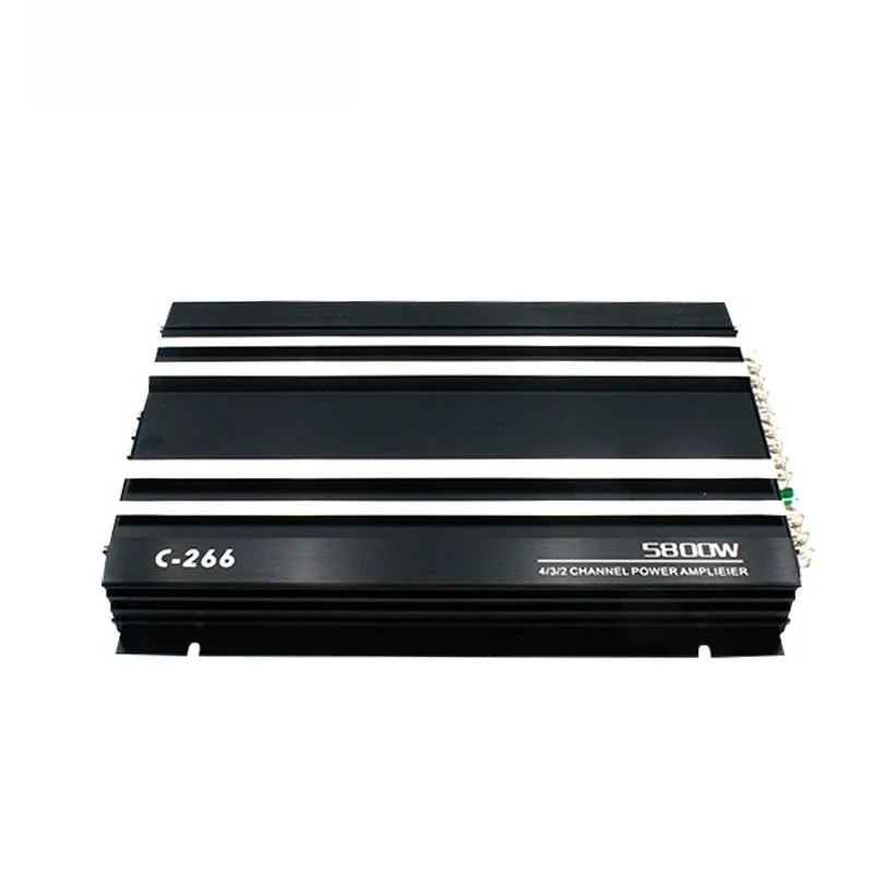 

Four-channel car, power amplifier stereo