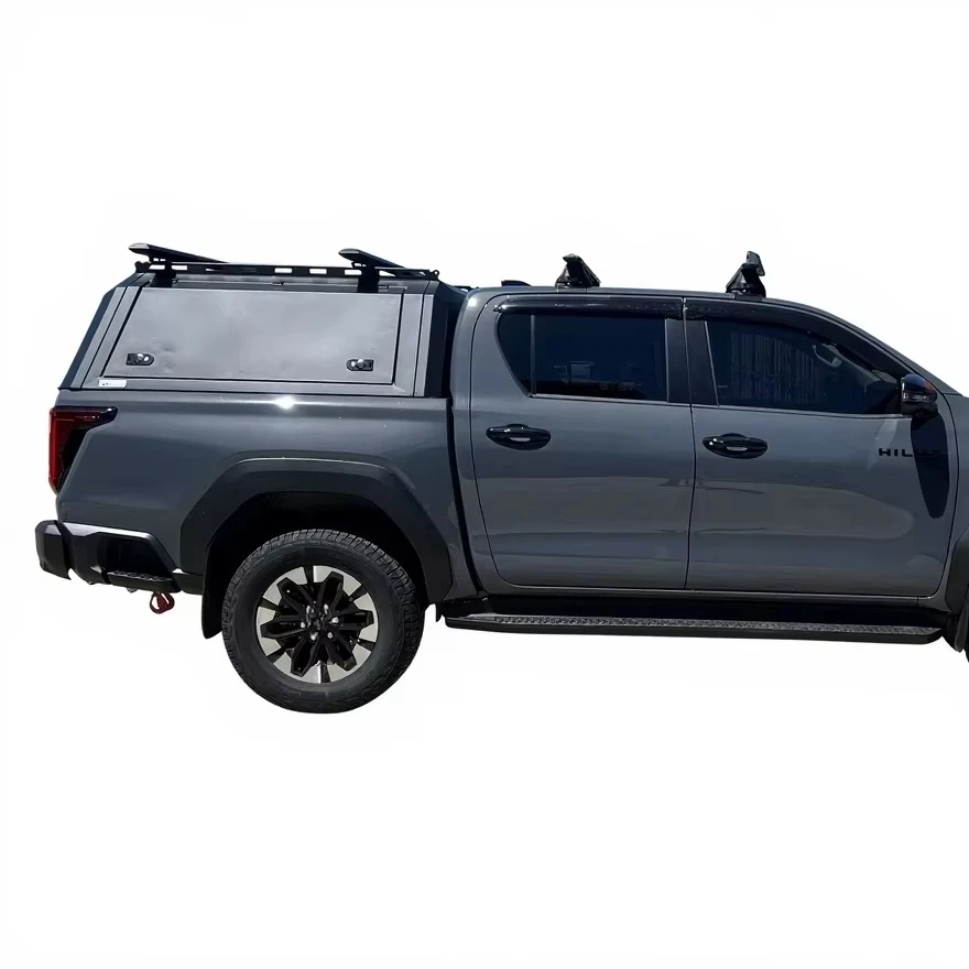Heavy Duty Steel Hilux Next-Gen N90 2025+ Offroad 4x4 Truck Hardtop Camper Shell Waterproof No-Drill