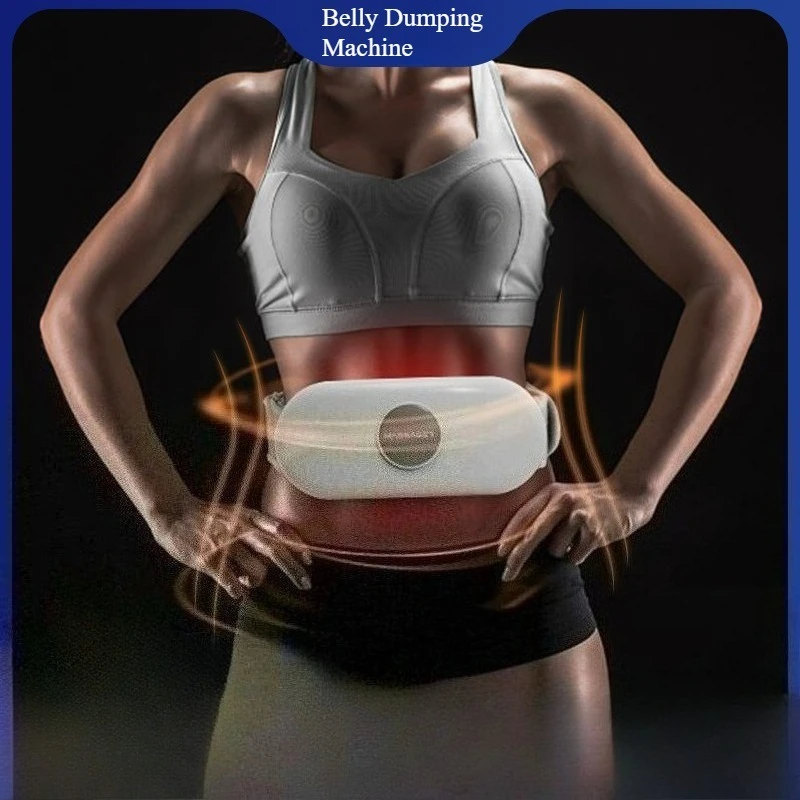 Electric abdominal massager lazy belly throwing machine high frequency shaking machine heating belt to reduce abdomen
