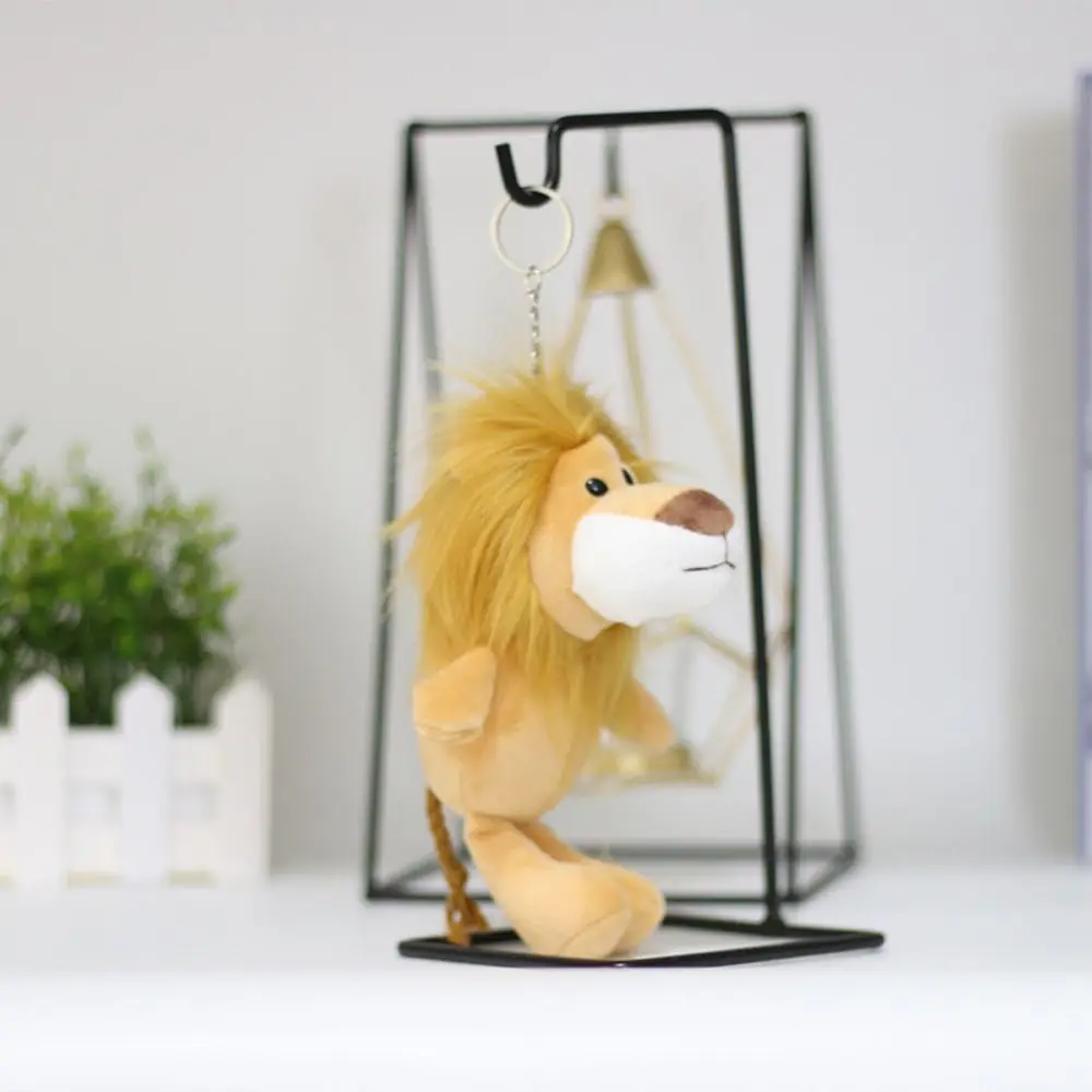 Little Lion Cartoon Plush Doll Pendant Bag Doll Toy Key Chain Kawaii Keychain Plush Car Accessories