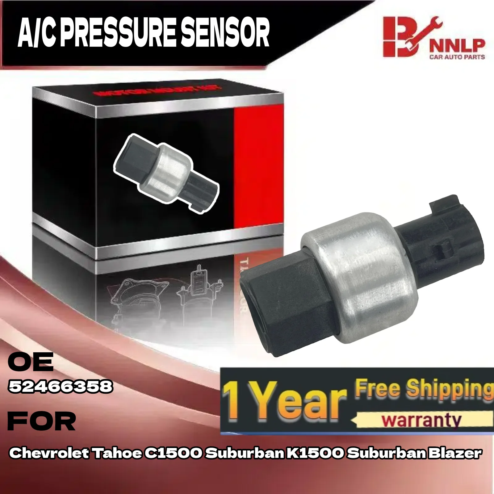 Interrupteur de Cycle d'embrayage A/C, pour Chevrolet Tahoe C1500 banlieue K1500 Blazer banlieue 52466358