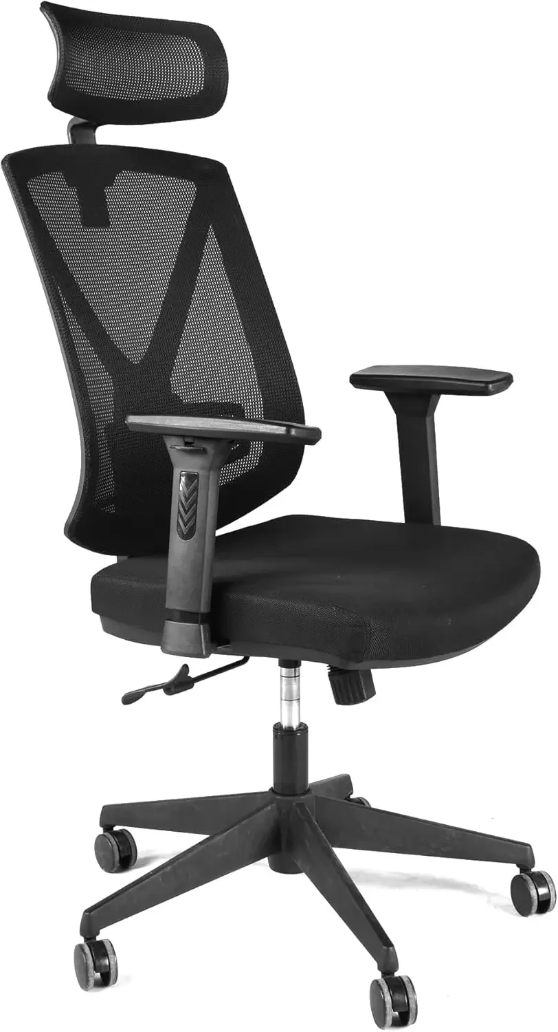 Par de apoio de braço com braços em T ajustáveis 3D, peças de reposição de suporte vertical, serve para a maioria das cadeiras de jogos de escritório