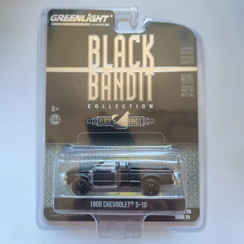 1:64 Greenlight 1988 Chevrolet S-10 Pickup Truck Nissan Gangster 1970 Nissan Off-Road Jeep Plymouth Country Police Livery Cars