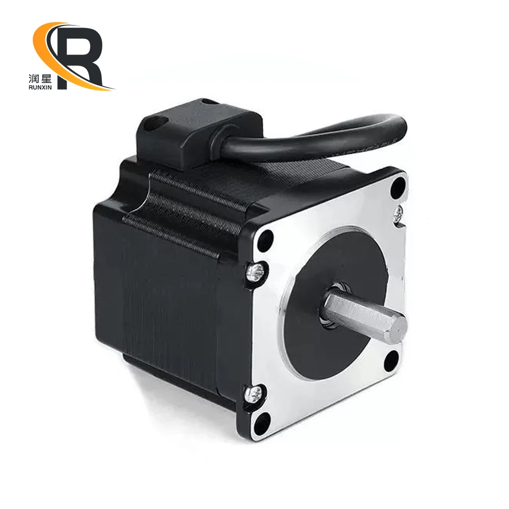 57x56 D 8mm 6.35mm NEMA23 4 Wire 3A 1.2N.m 180Oz-in NEMA 23 Stepping Stepper Motor for CNC Engraving Milling Machine 3D Printer