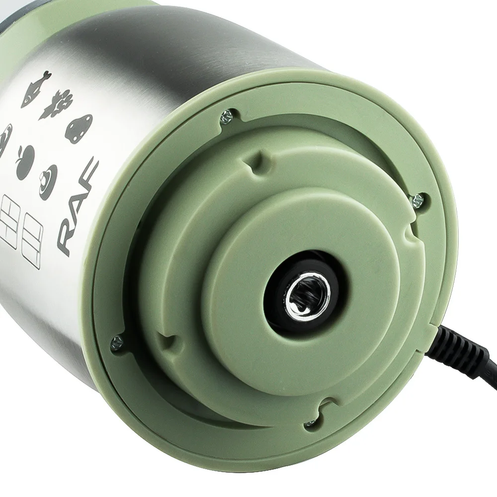 مفرمة لحم كهربائية 5 لتر 1000 وات، خلاط كهربائي متعدد الوظائف من الفولاذ المقاوم للصدأ 5 شفرات