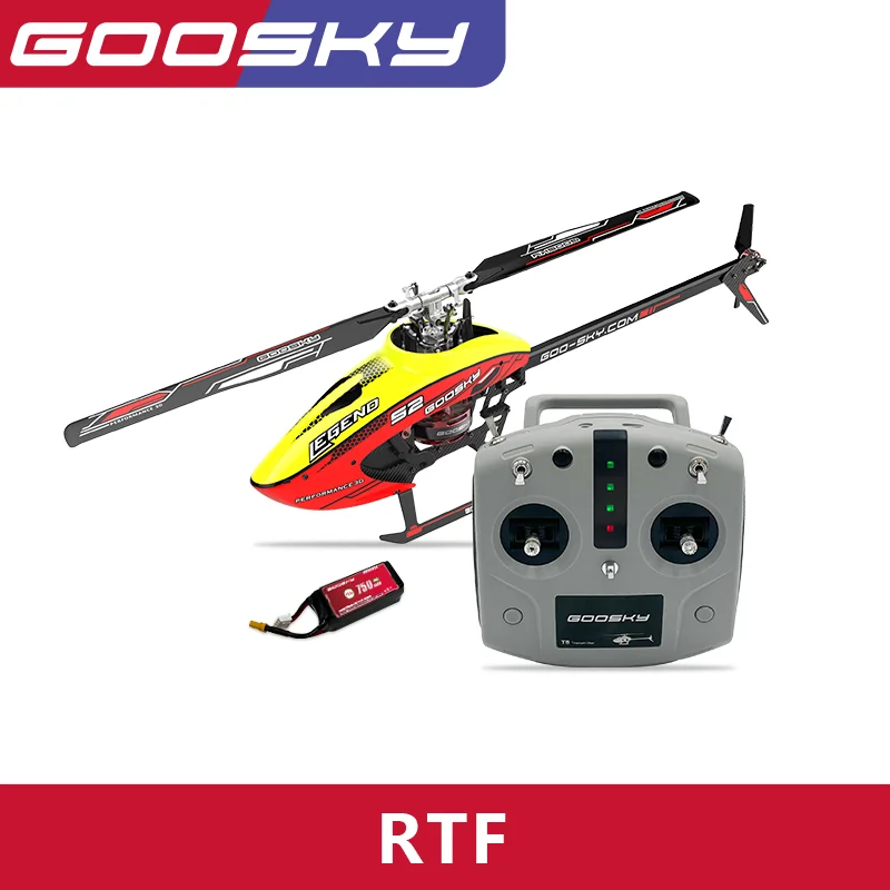 طائرات تحكم عن بعد gaosky S2 RTF Heli للرجال والأطفال ، طائرة هليكوبتر بتحكم عن بعد ، طائرة طيران راديو ، لعبة احترافية