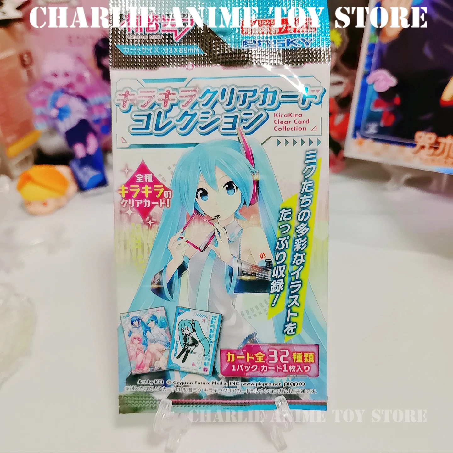 Original Miku Figure Card Blind Bag  Anime Hatsune Flash Card Fan Collection Toy Children's Birthday Gifts view 2