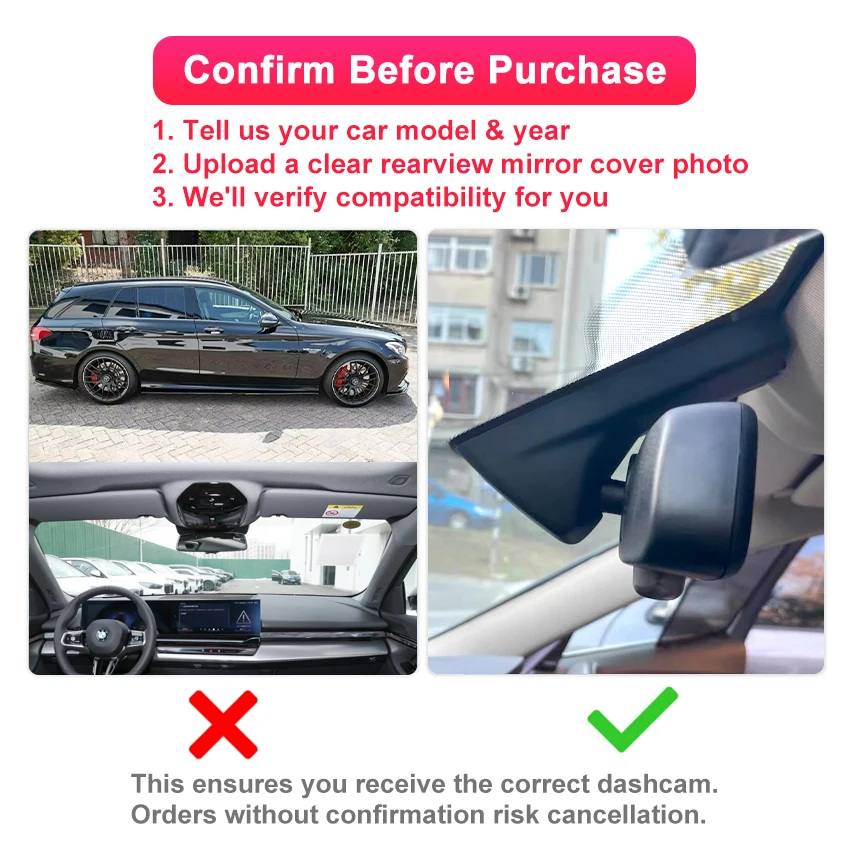 For Volvo S90 V90 XC60 2018-2021 Front and Rear 4K Dash Cam for Car Camera Recorder Dashcam WIFI Car Dvr Recording Devices - view 2
