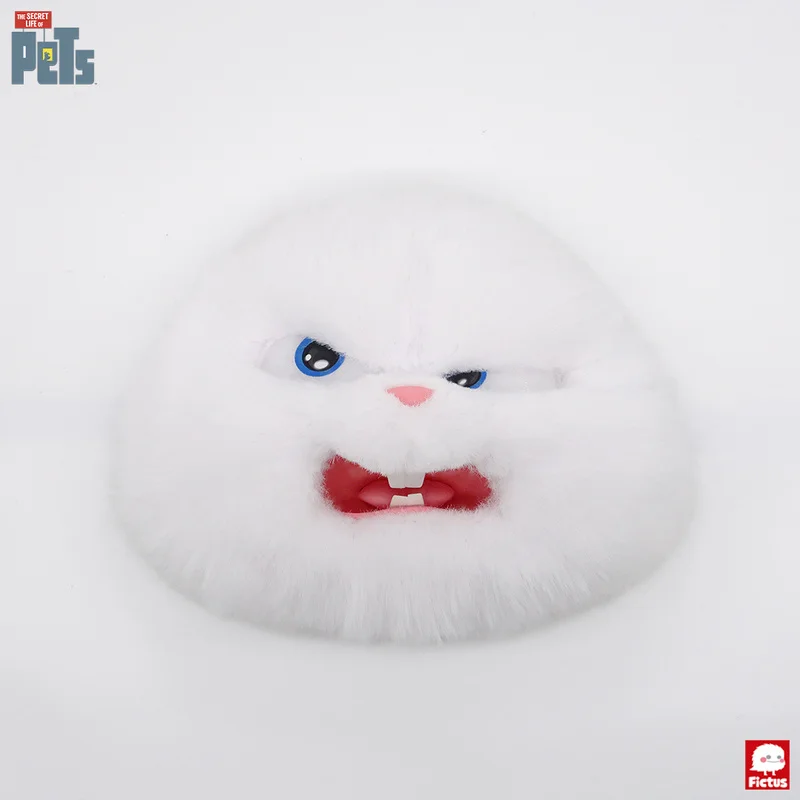 

Genuine The Secret Life Of Pets Rabbit Boss Doll Toys Replaceable Facial Accessory Toys Angry Face Sleeping Face For Girls Gifts