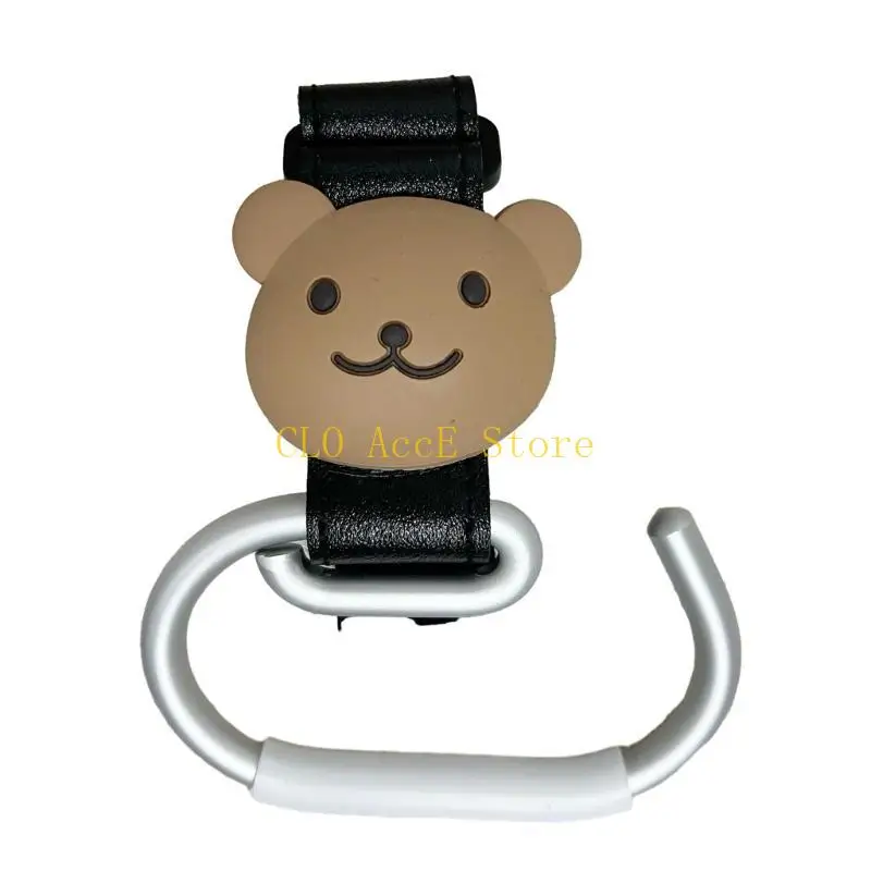 

16FE Baby Pram Organiser Rack Infant Cart Organizers Pram Pushchair Hanger Hooks