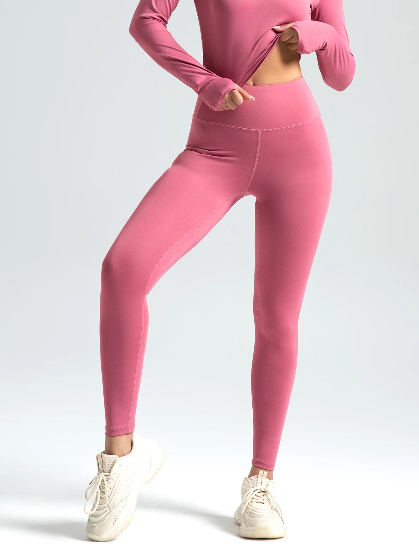 2025 Hot Sale Fitness Lenggings Female Full Length Leggings Running Pants Comfortable And Formfitting Yoga Pants