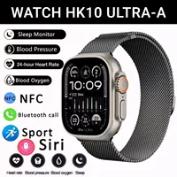 HK10 ULTRA-A 2.02inch New Multifunctional Intelligence Watch Bluetooth Network Sharing GPS Navigation NFC and Dual Payment