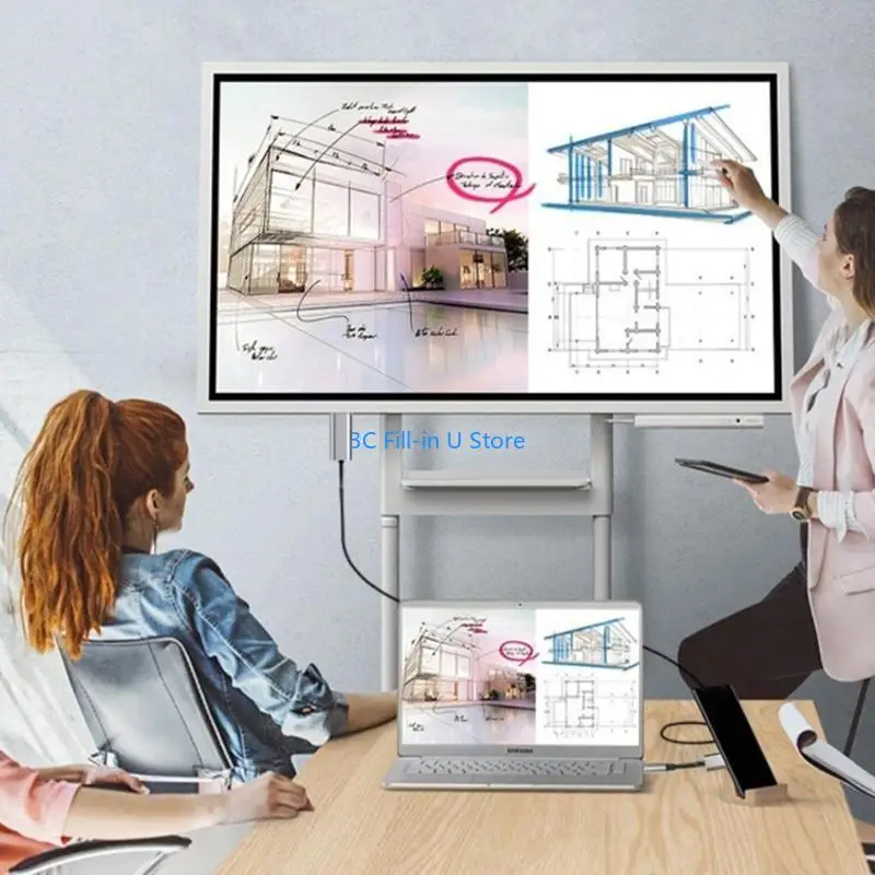 Adattatore G8ta USB C HDMIS per video più dispositivi USB C Adattatore Convertitori