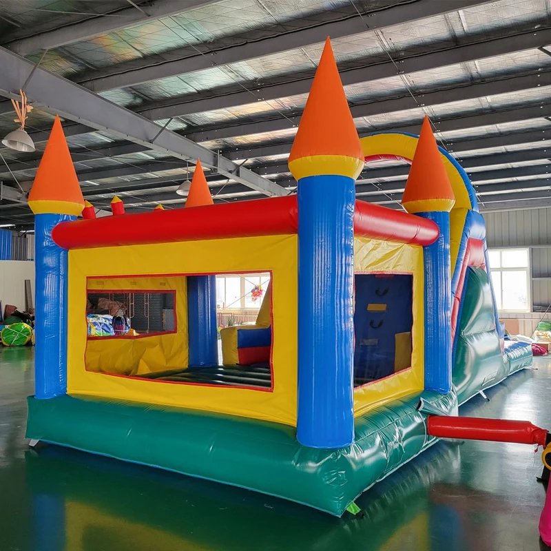 Massive Bouncy Jumping Castle,Combo Bounce House,Inflatable Crocodile Bouncer Slide