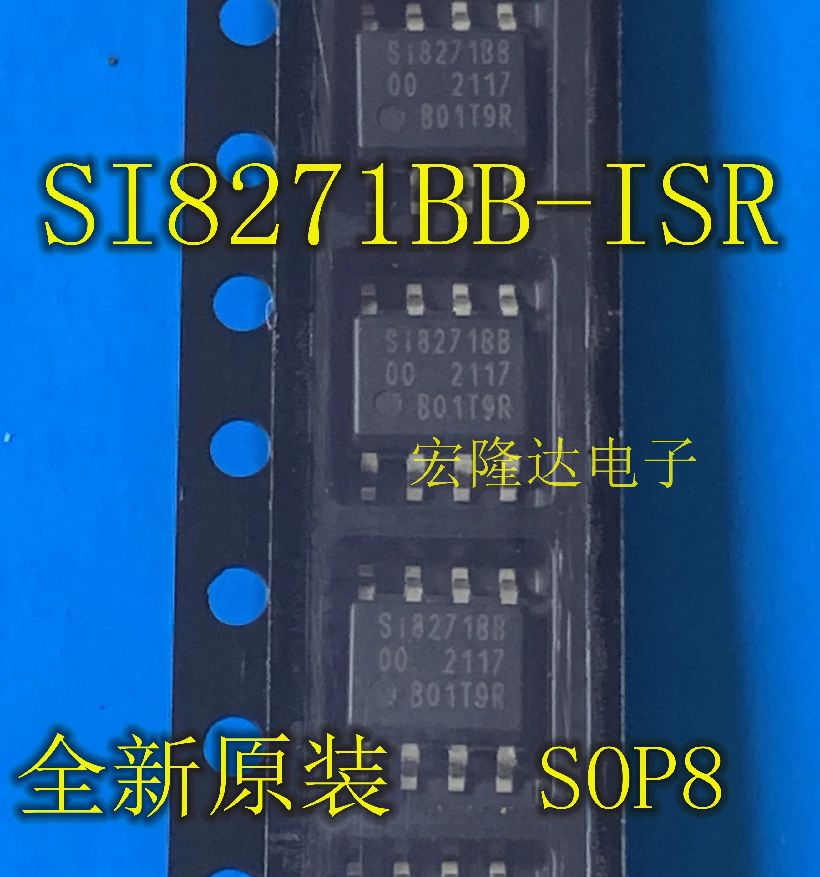 

10adet SI8271BB/AB/GB/DB SI8271BB-ISR новый оригинальный патч SOP8 чип драйвера ворот