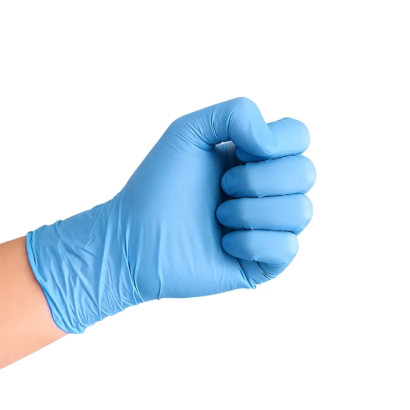 10-100PCS Blue Nitrile Gloves Disposable Home Cleaning Nitrile Gloves Suitable Waterproof Pet Bathing Stain Resistant Tool